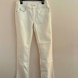 Never Worn White Diesel Jeans